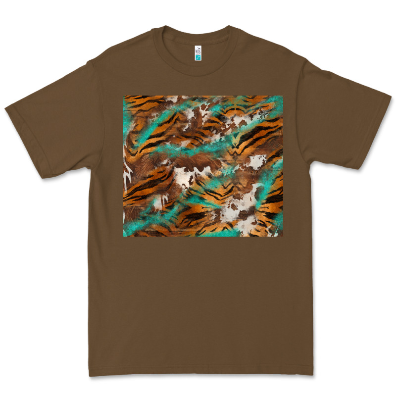 Tiger Cowhide Tumbler Premium Tee by BarkalooDesign | Teevron
