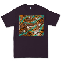 Plum tiger cowhide tumbler Premium Tee - BarkalooDesign