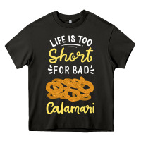 Asphalt Calamari Squid Seafood Heavy Core Tee - minhPixels