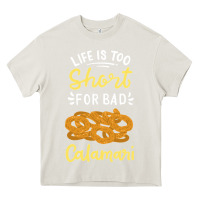 Cream Calamari Squid Seafood Heavy Core Tee - minhPixels