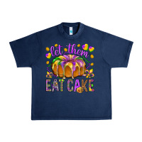 Navy Let them eat cake Urban Heavy Tee - HowdyJamesFarm