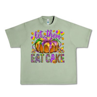 Oil Green Let them eat cake Urban Heavy Tee - HowdyJamesFarm