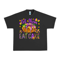 Pigment Black Let them eat cake Urban Heavy Tee - HowdyJamesFarm