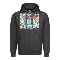 Charcoal Heather pt physical therapist Zipper Hoodie - CowhideDigitalArt