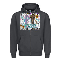 Smoke pt physical therapist Zipper Hoodie - CowhideDigitalArt