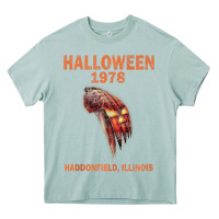 Arona Halloween 1978 Holiday Spooky Myers Pumpkin Haddonfield Heavy Core Tee - minhPixels
