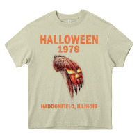 Mossy Halloween 1978 Holiday Spooky Myers Pumpkin Haddonfield Heavy Core Tee - minhPixels