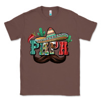 Chestnut Mexican Papa Classic Tee - texasbilliewilder