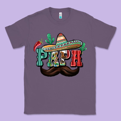 Mexican Papa Classic Tee Designed By Texasbilliewilder