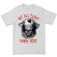 It Movie Pennywise We All Float Down Here Premium Tee | Teevron
