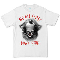 White It Movie Pennywise We All Float Down Here Premium Tee - minhPixels