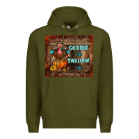 Army Green gobble me swallow me tumbler Premium Hoodie - BundleAndBundleShop