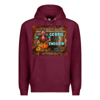 Burgundy gobble me swallow me tumbler Premium Hoodie - BundleAndBundleShop