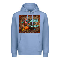 Colony Blue gobble me swallow me tumbler Premium Hoodie - BundleAndBundleShop