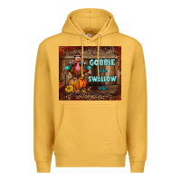 Mustard gobble me swallow me tumbler Premium Hoodie - BundleAndBundleShop