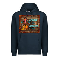Navy gobble me swallow me tumbler Premium Hoodie - BundleAndBundleShop