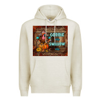 Oatmeal Heather gobble me swallow me tumbler Premium Hoodie - BundleAndBundleShop