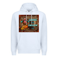 White gobble me swallow me tumbler Premium Hoodie - BundleAndBundleShop
