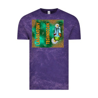 Cloud Purple laboratory technician Vintage Tee - TumblerDesignByShophia