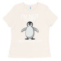 Bone I'm Not Short I'm Penguin Size Ladies Tee - Bettercallsaul