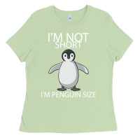 Matcha I'm Not Short I'm Penguin Size Ladies Tee - Bettercallsaul