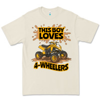 Bone Kids Atv Outfit 4 Wheeler Mudding Gift- Boys Four Wheeler Premium Tee - minhPixels
