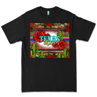 Black texas chica with roses Premium Tee - Jasminsmagicworld