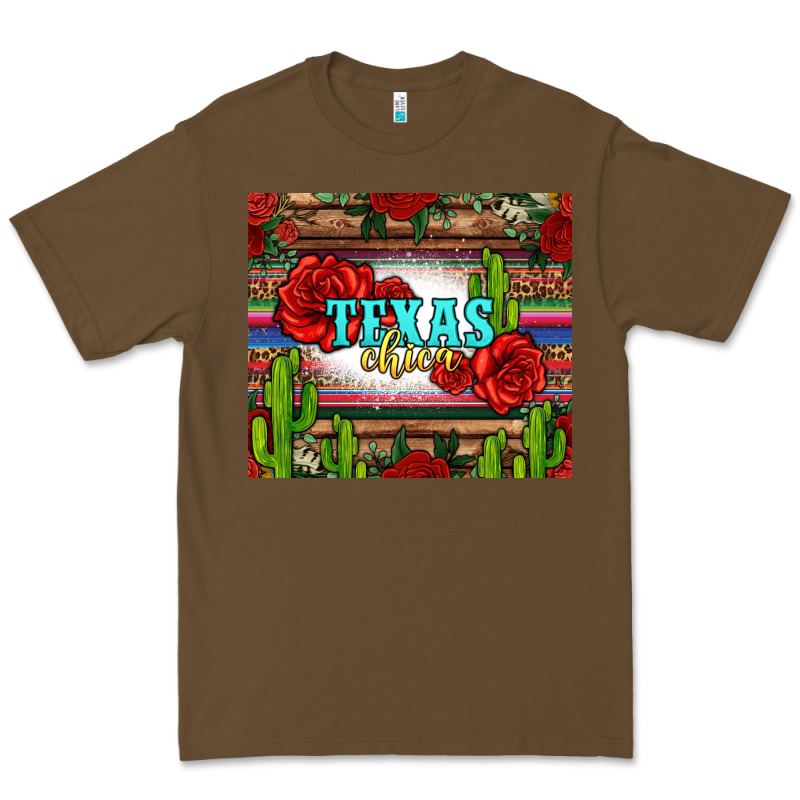 Texas Chica With Roses Premium Tee by Jasminsmagicworld | Teevron