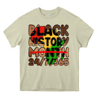 Mossy black history month Heavy Core Tee - LillyAllenDesigns