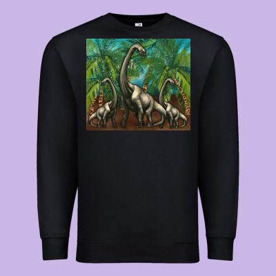 Brachiosaurus Premium Sweatshirt Designed By Artiststas