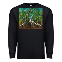 Black brachiosaurus Premium Sweatshirt - Artiststas