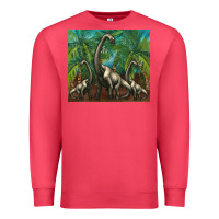 Cardinal brachiosaurus Premium Sweatshirt - Artiststas