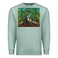 Seafoam brachiosaurus Premium Sweatshirt - Artiststas