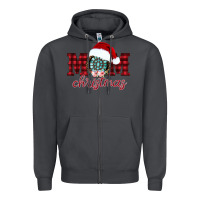 Smoke mom Christmas Zipper Hoodie - CowhideDigitalArt