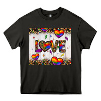 Asphalt love hearts pride tumbler Heavy Core Tee - JahusDesignShop