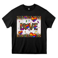 Black love hearts pride tumbler Heavy Core Tee - JahusDesignShop