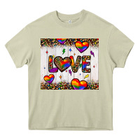 Mossy love hearts pride tumbler Heavy Core Tee - JahusDesignShop