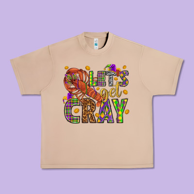 Let's Get Cray Urban Heavy Tee Designed By Howdyjamesfarm