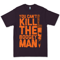 Plum oogeyman halloween horror distressed quote orange Premium Tee - minhPixels