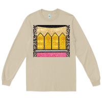 Mushroom glitter pencil Long Sleeve Tee - CowGirlArtShop
