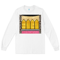 Glitter Pencil Long Sleeve Tee | Teevron