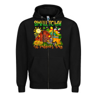 Black small town st patricks day Zipper Hoodie - CowhideDigitalArt