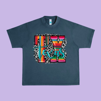 Tx Texas Urban Heavy Tee Designed By Jahusdesignshop