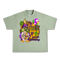 Oil Green I'm catching if you're throwing Urban Heavy Tee - HowdyJamesFarm