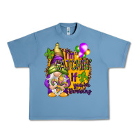 Pebble Blue I'm catching if you're throwing Urban Heavy Tee - HowdyJamesFarm