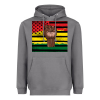 Storm Juneteenth American flag Heavyweight Hoodie - Artiststas