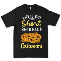 Black Calamari Squid Seafood Premium Tee - minhPixels