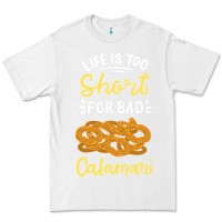 White Calamari Squid Seafood Premium Tee - minhPixels