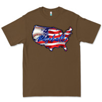 Cacao usa flag baseball Premium Tee - BarkalooDesign