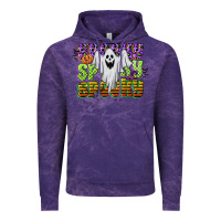 Cloud Purple spooky spooky spooky Vintage Hoodie - CowGirlArtShop